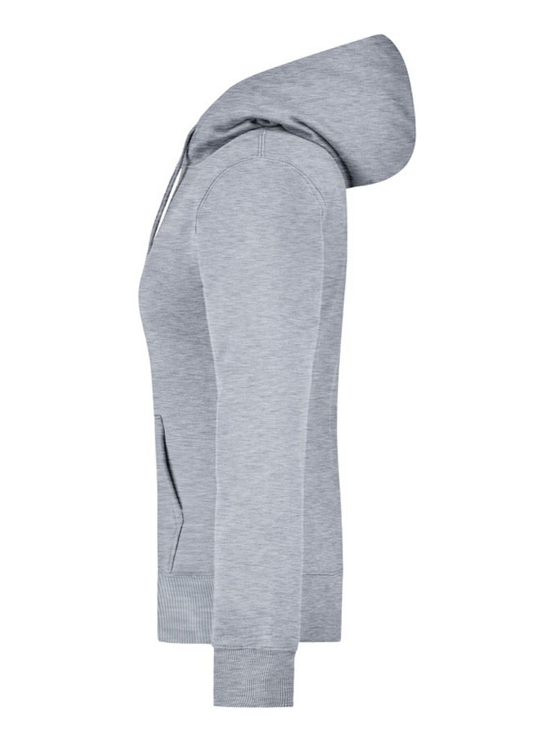 James and Nicholson - Sweat à capuche Gris chiné - Kiabi