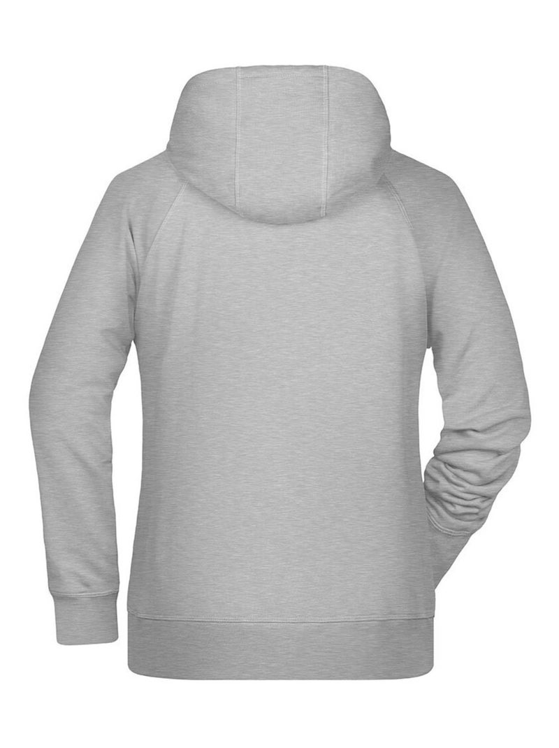 James and Nicholson - Sweat à capuche Gris chiné - Kiabi