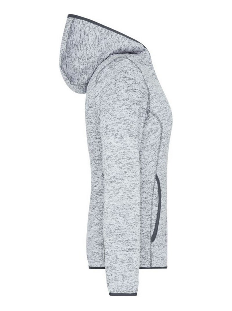 James and Nicholson - Sweat à capuche Gris foncé - Kiabi