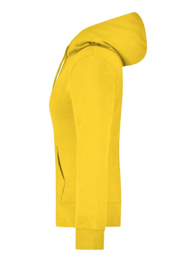 James and Nicholson - Sweat à capuche Jaune - Kiabi