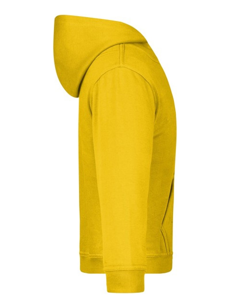 James and Nicholson - Sweat à capuche Jaune - Kiabi