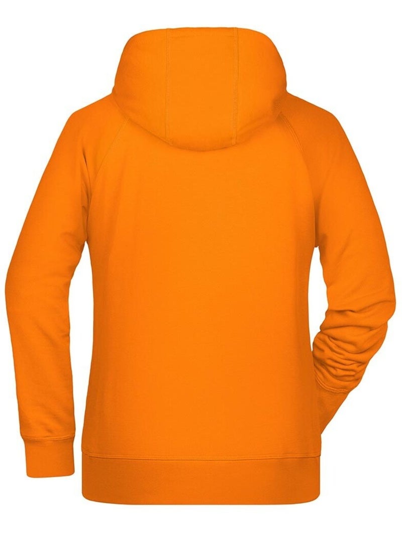 James and Nicholson - Sweat à capuche Orange - Kiabi