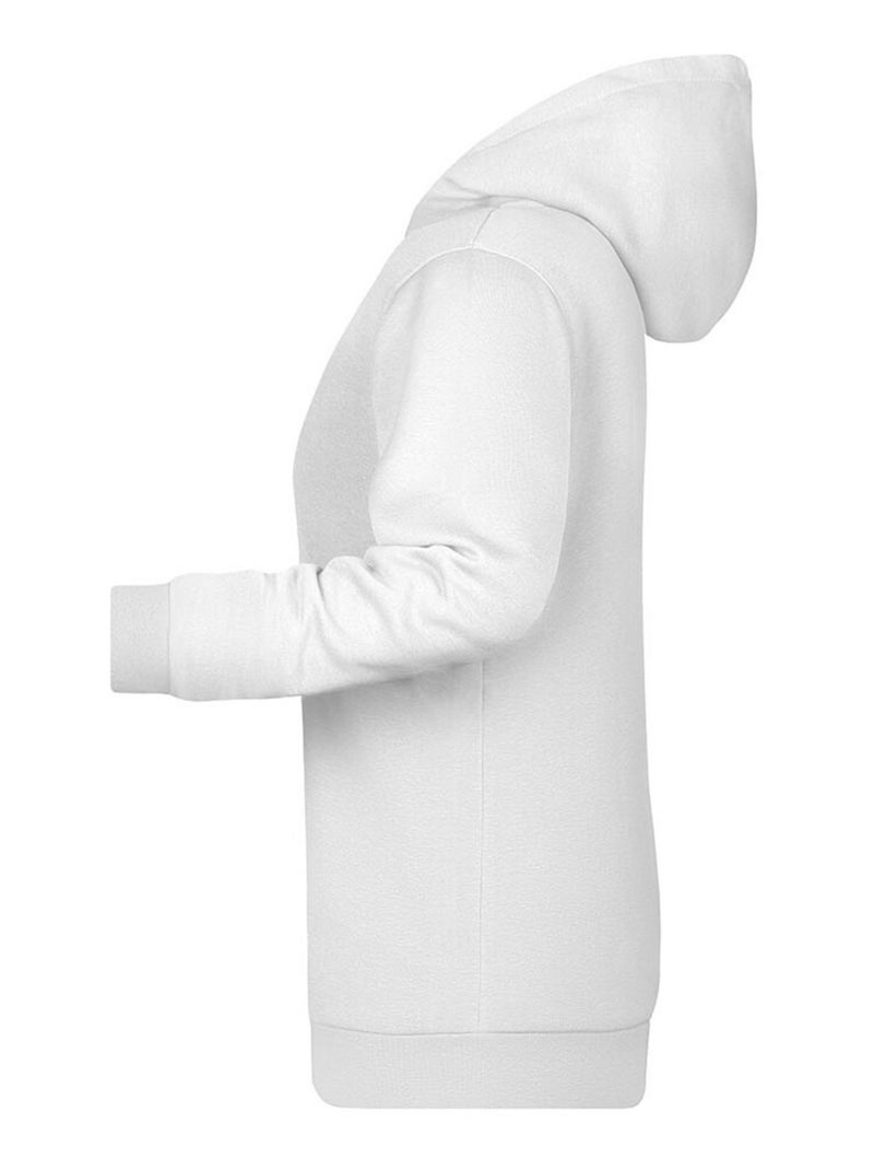 James and Nicholson - Sweat à capuche PROMO Blanc - Kiabi