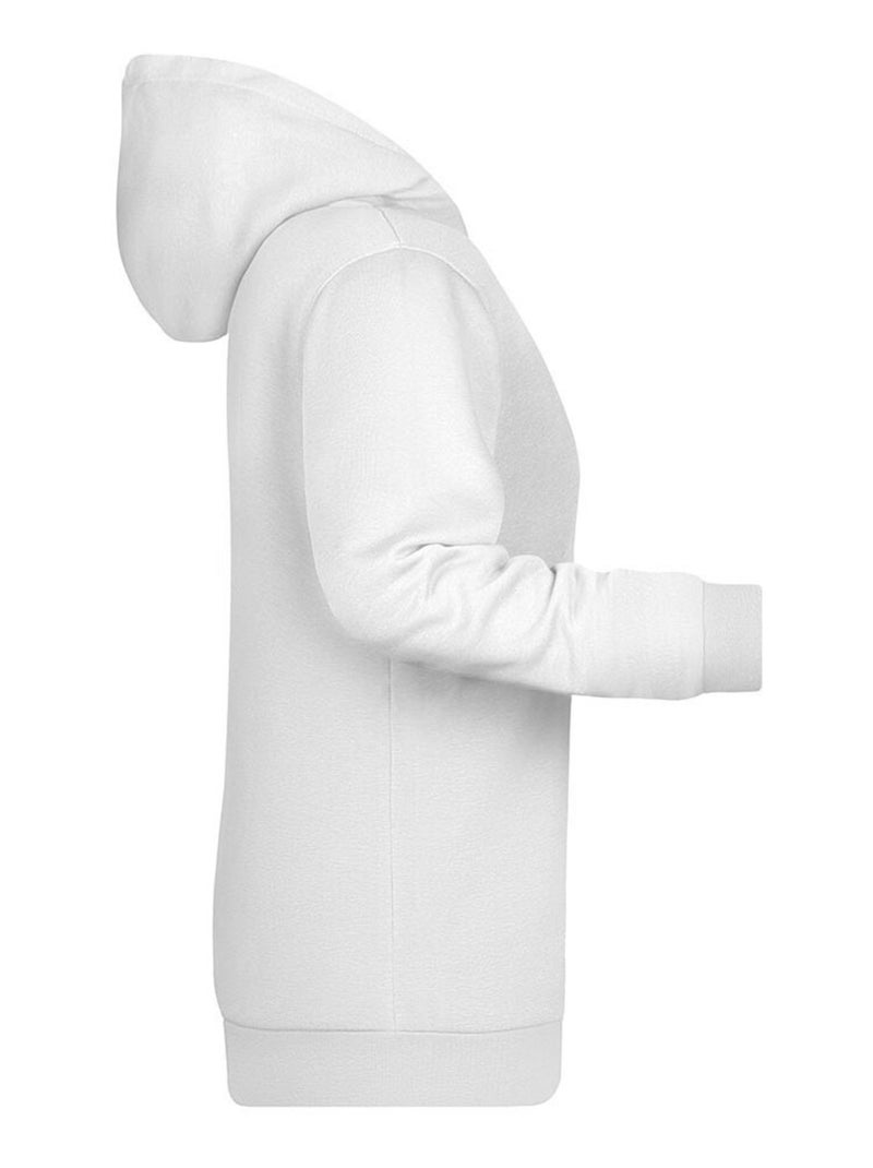 James and Nicholson - Sweat à capuche PROMO Blanc - Kiabi