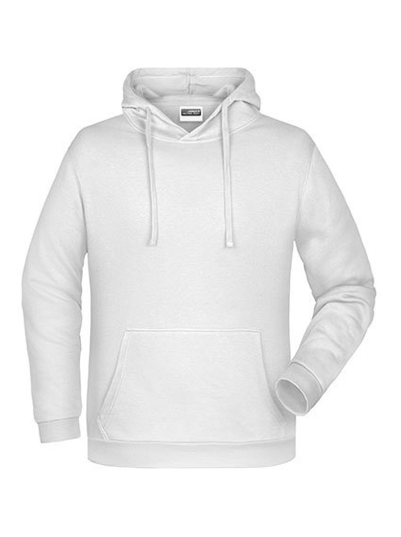 James and Nicholson - Sweat à capuche PROMO Blanc - Kiabi