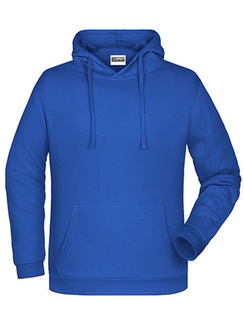 James and Nicholson - Sweat à capuche PROMO Bleu roi - Kiabi