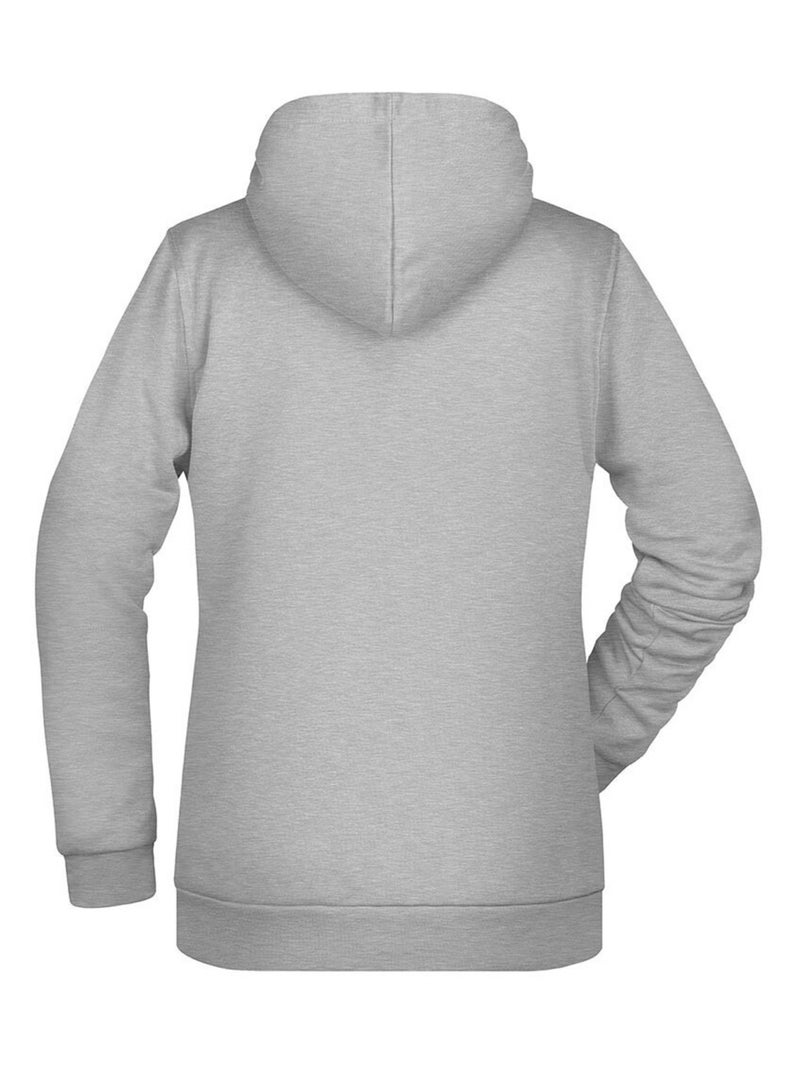 James and Nicholson - Sweat à capuche PROMO Gris chiné - Kiabi