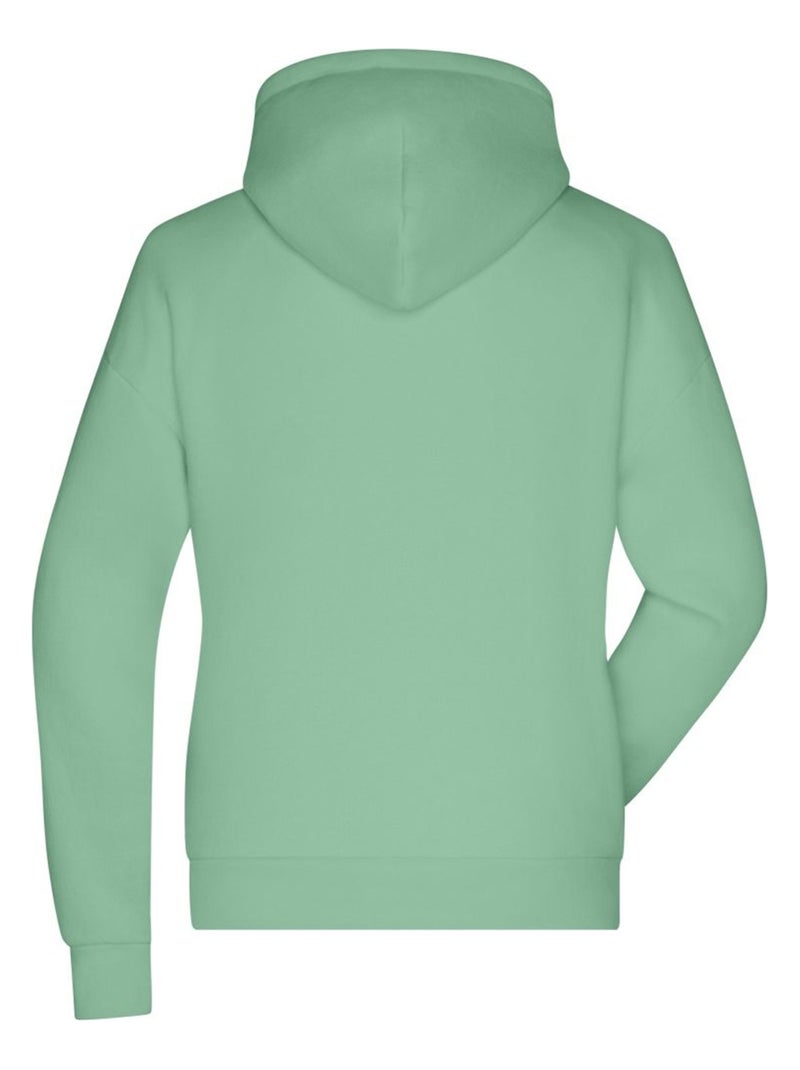 James and Nicholson - Sweat à capuche Vert jade - Kiabi