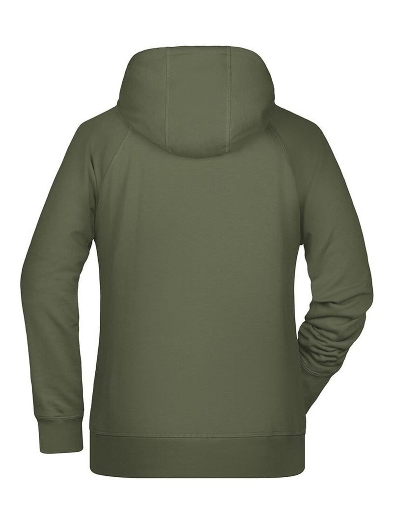 James and Nicholson - Sweat à capuche Vert olive - Kiabi