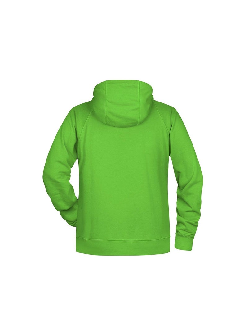 James and Nicholson - Sweat à capuche Vert tilleul - Kiabi