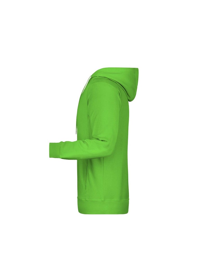 James and Nicholson - Sweat à capuche Vert tilleul - Kiabi