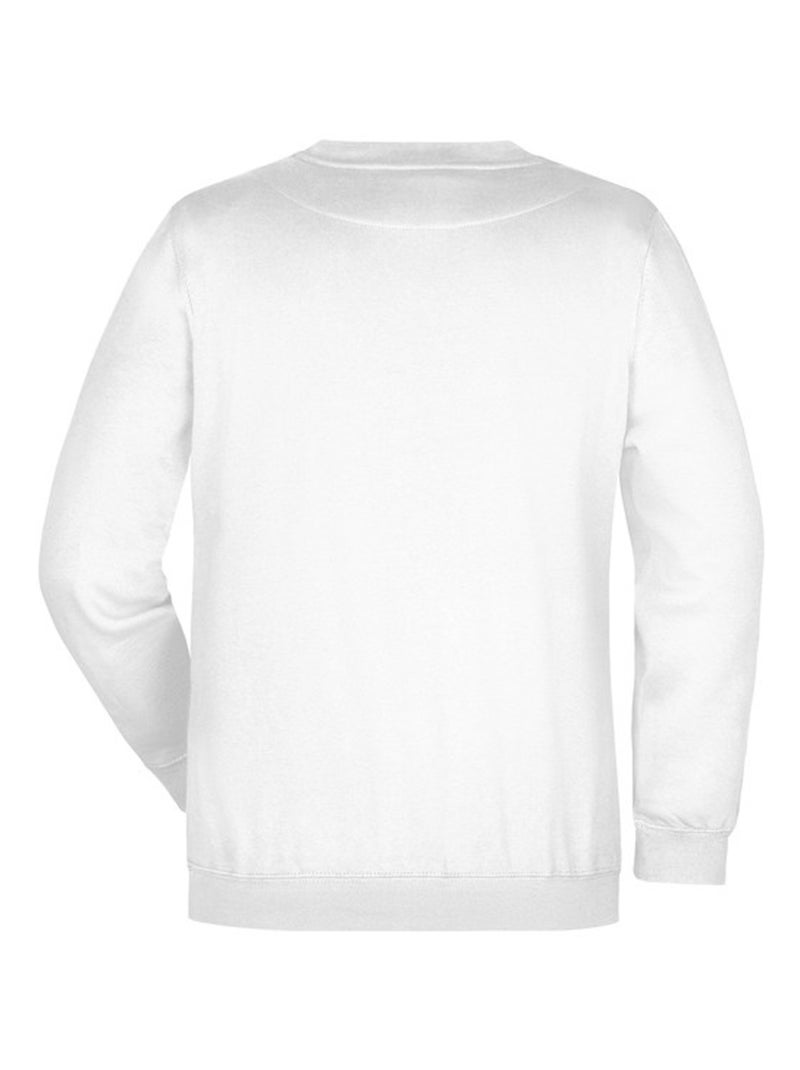 James and Nicholson - Sweat Blanc - Kiabi