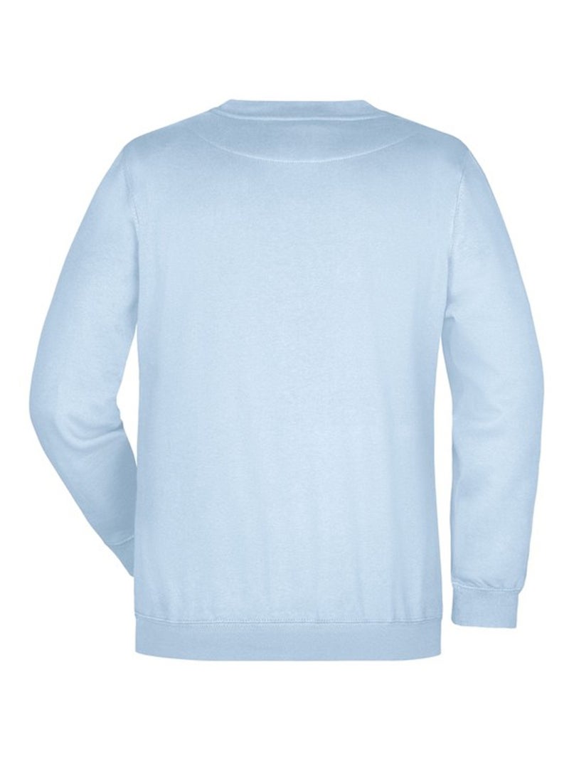 James and Nicholson - Sweat Bleu clair - Kiabi