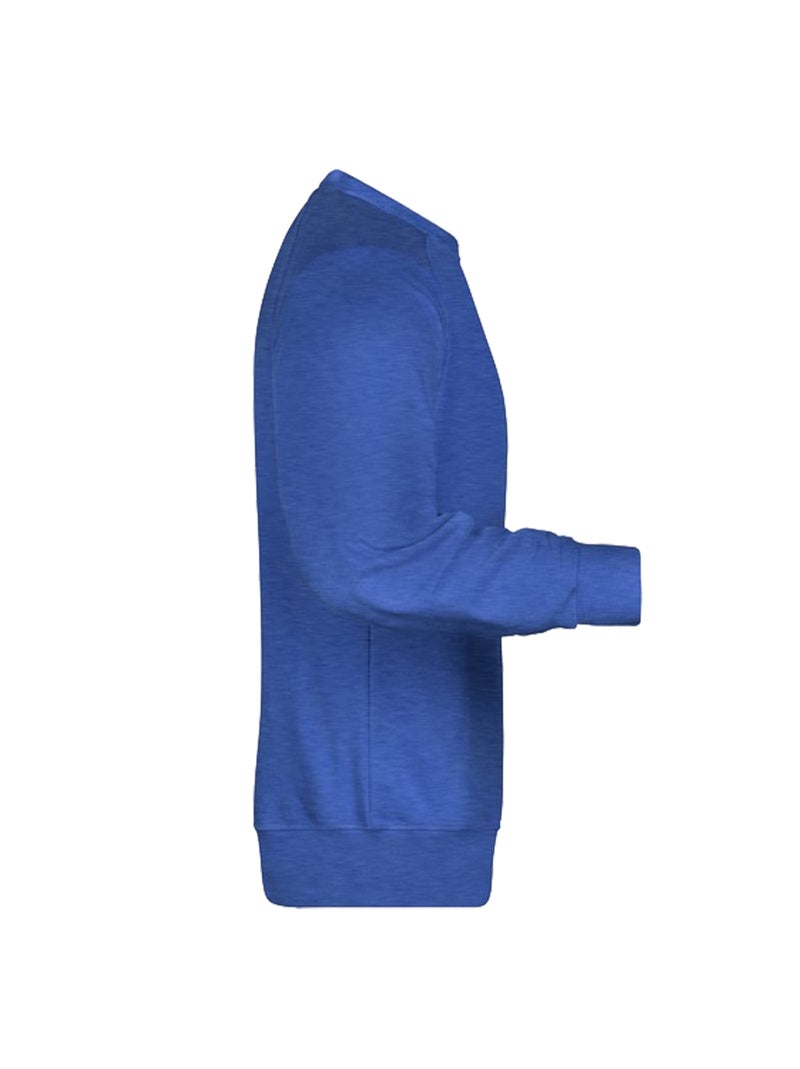 James and Nicholson - Sweat Gris froid/Bleu - Kiabi