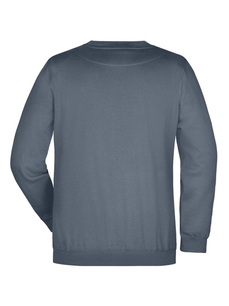 James and Nicholson - Sweat Gris Noir - Kiabi