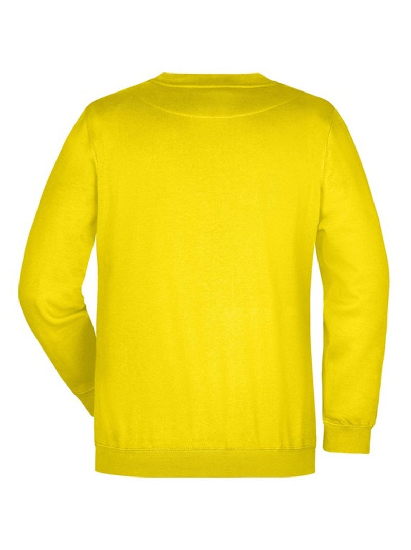 James and Nicholson - Sweat Jaune - Kiabi