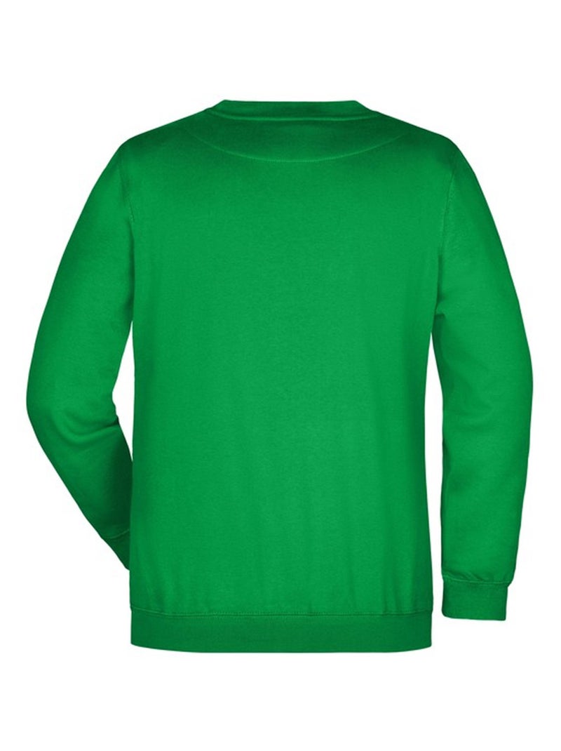 James and Nicholson - Sweat Vert marine fluo - Kiabi