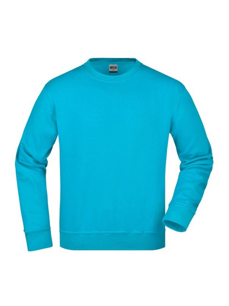 James and Nicholson - Sweat WORKWEAR Bleu anthracite - Kiabi