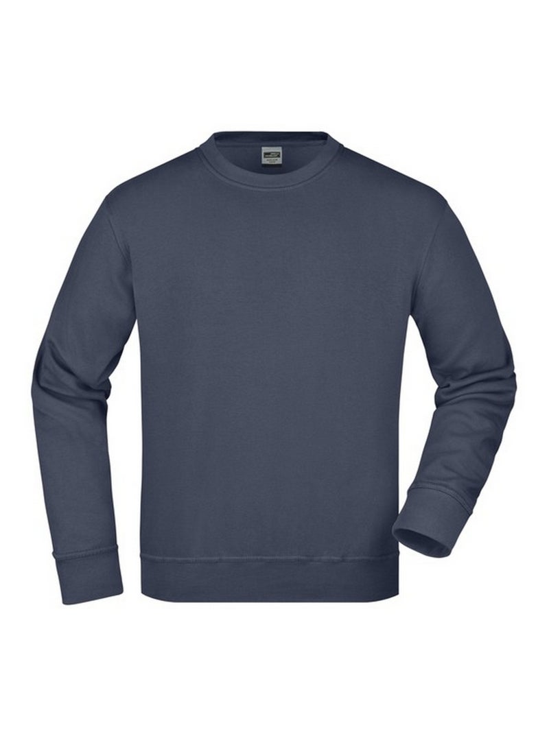 James and Nicholson - Sweat WORKWEAR Bleu marine - Kiabi