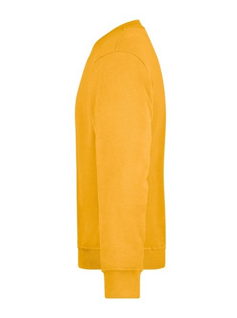 James and Nicholson - Sweat WORKWEAR Jaune or - Kiabi