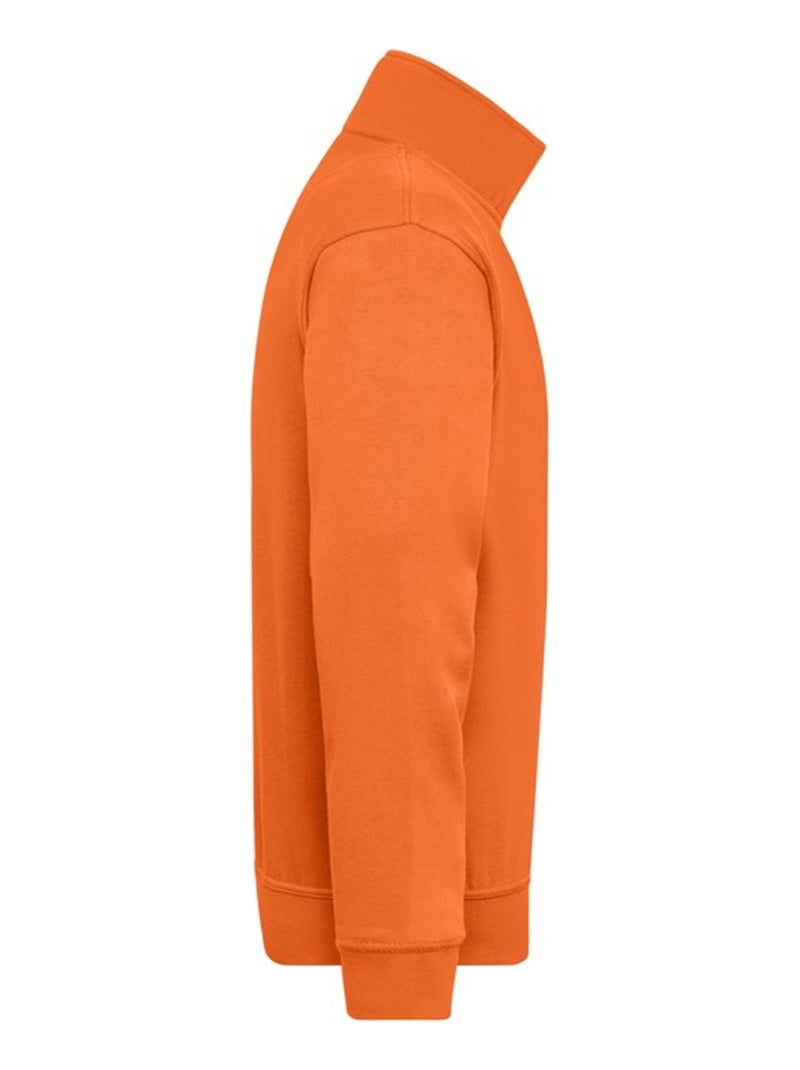James and Nicholson - Sweat WORKWEAR Orange - Kiabi