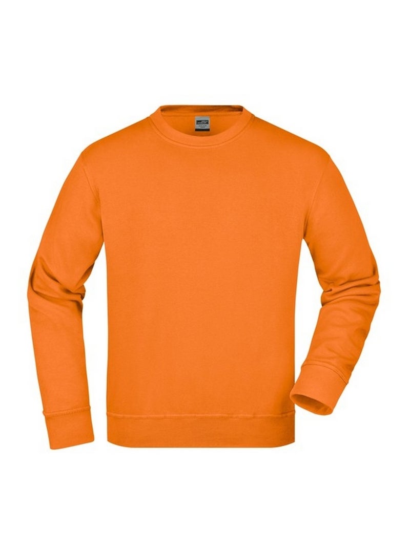 James and Nicholson - Sweat WORKWEAR Orange - Kiabi