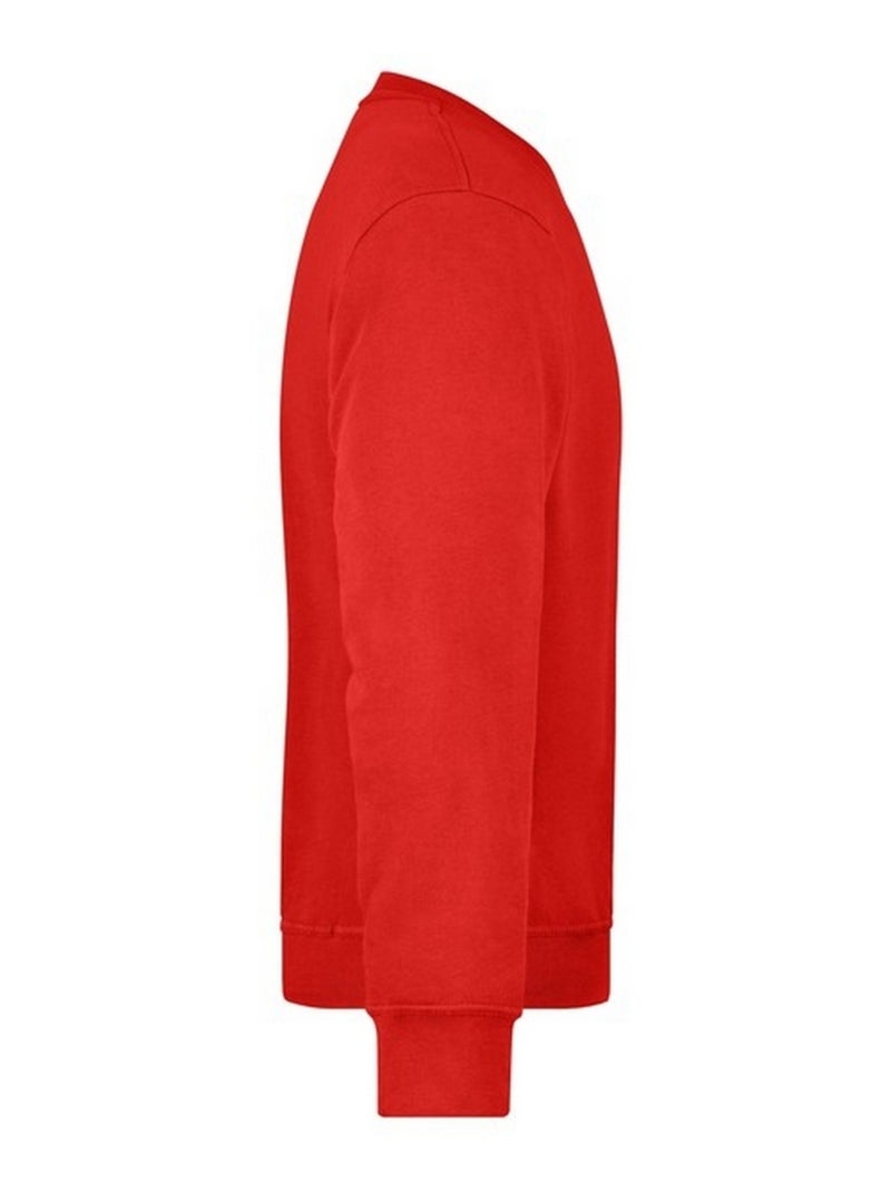 James and Nicholson - Sweat WORKWEAR Rouge - Kiabi