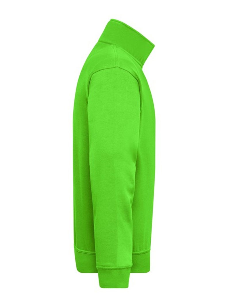 James and Nicholson - Sweat WORKWEAR Vert - Kiabi