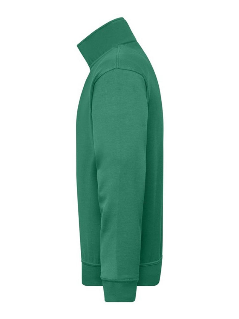 James and Nicholson - Sweat WORKWEAR Vert foncé - Kiabi
