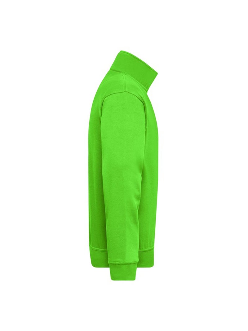 James and Nicholson - Sweat WORKWEAR Vert tilleul - Kiabi