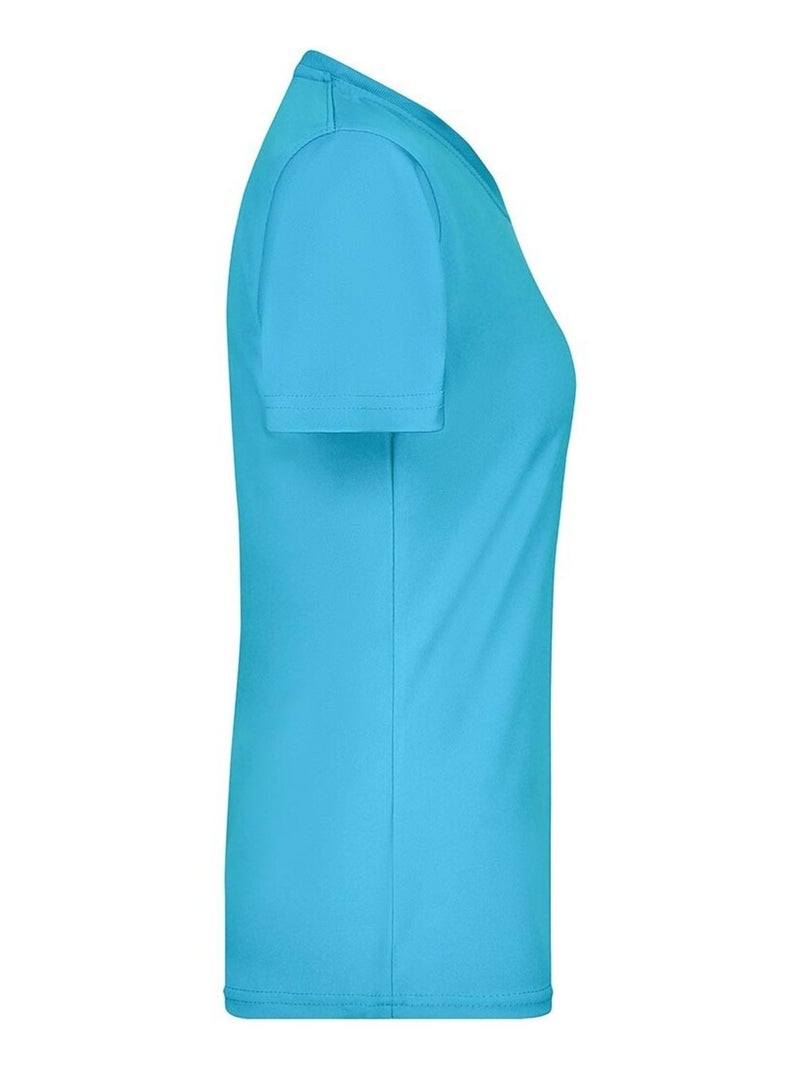 James and Nicholson - T-shirt ACTIVE Bleu - Kiabi