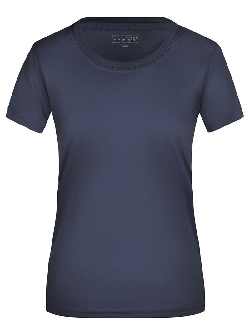 James and Nicholson - T-shirt ACTIVE Bleu marine - Kiabi