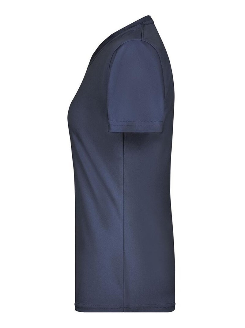 James and Nicholson - T-shirt ACTIVE Bleu marine - Kiabi