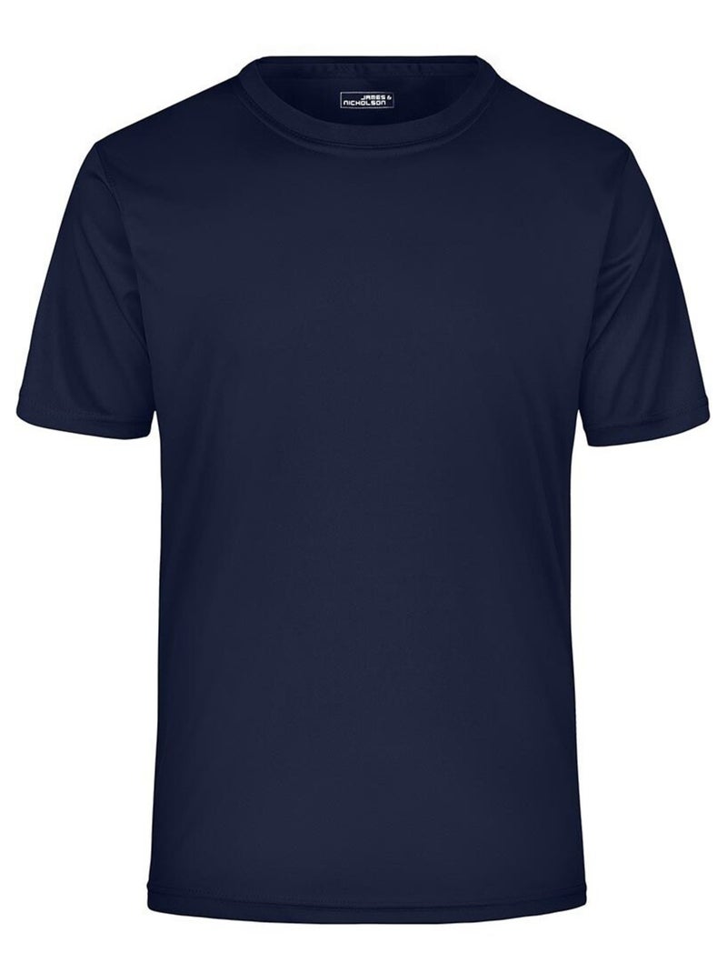 James and Nicholson - T-shirt ACTIVE Bleu marine - Kiabi