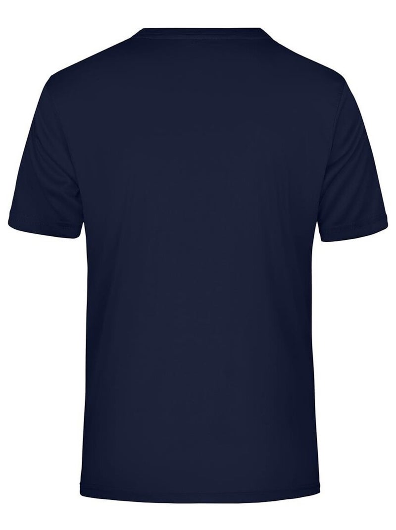 James and Nicholson - T-shirt ACTIVE Bleu marine - Kiabi