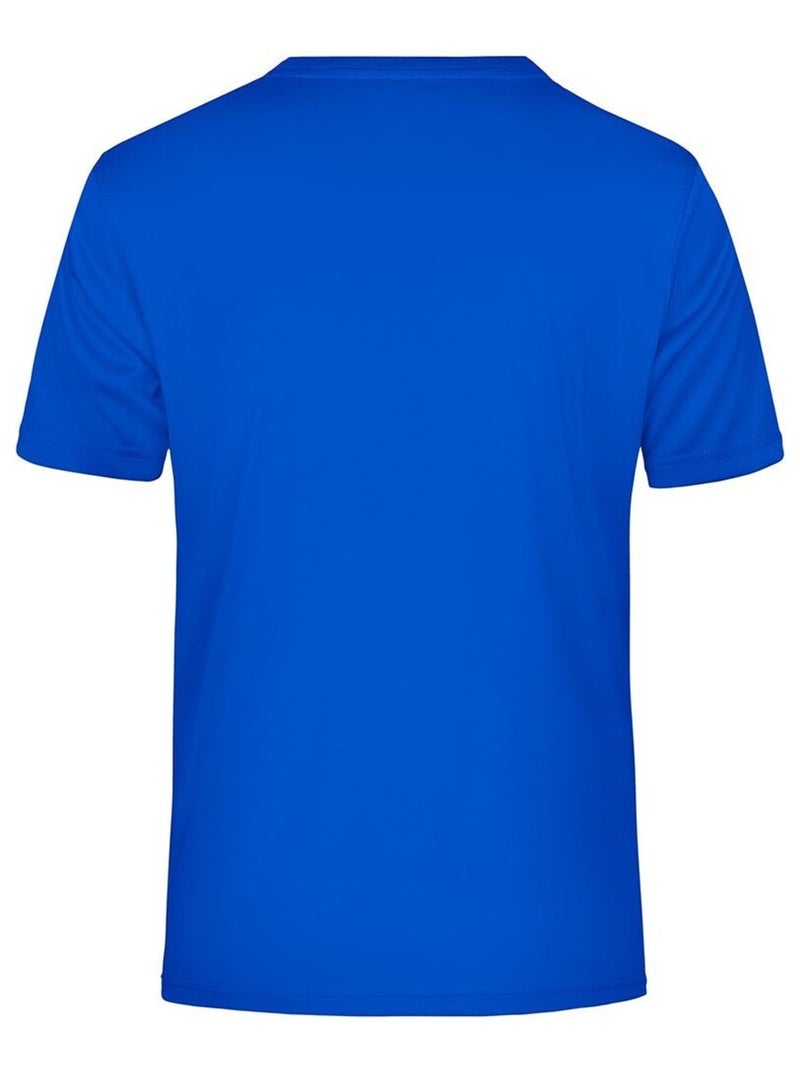 James and Nicholson - T-shirt ACTIVE Bleu roi - Kiabi