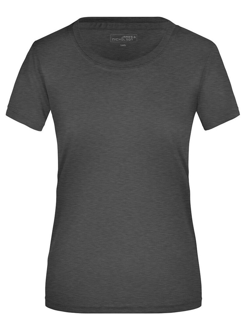 James and Nicholson - T-shirt ACTIVE Gris - Kiabi