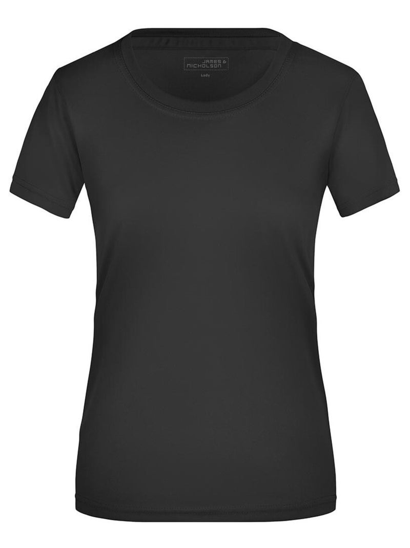 James and Nicholson - T-shirt ACTIVE Noir - Kiabi