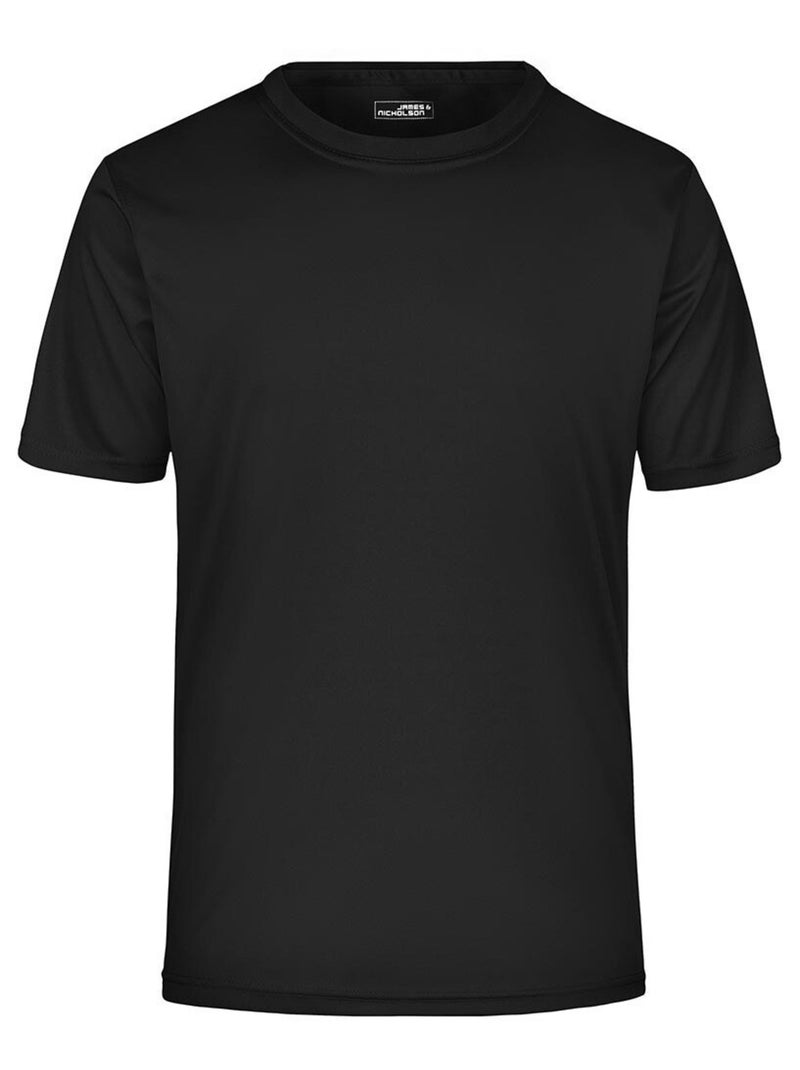 James and Nicholson - T-shirt ACTIVE Noir - Kiabi