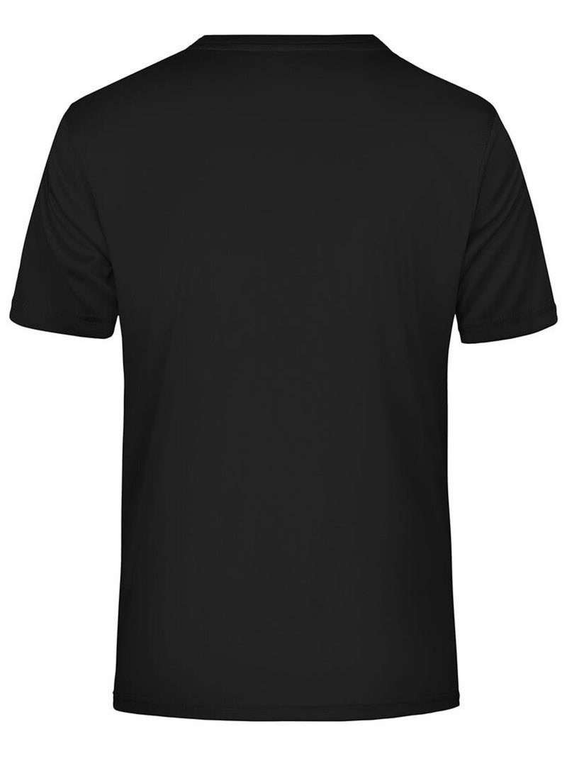 James and Nicholson - T-shirt ACTIVE Noir - Kiabi