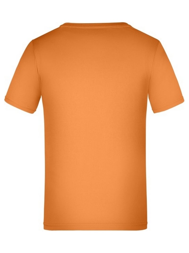 James and Nicholson - T-shirt ACTIVE Orange - Kiabi