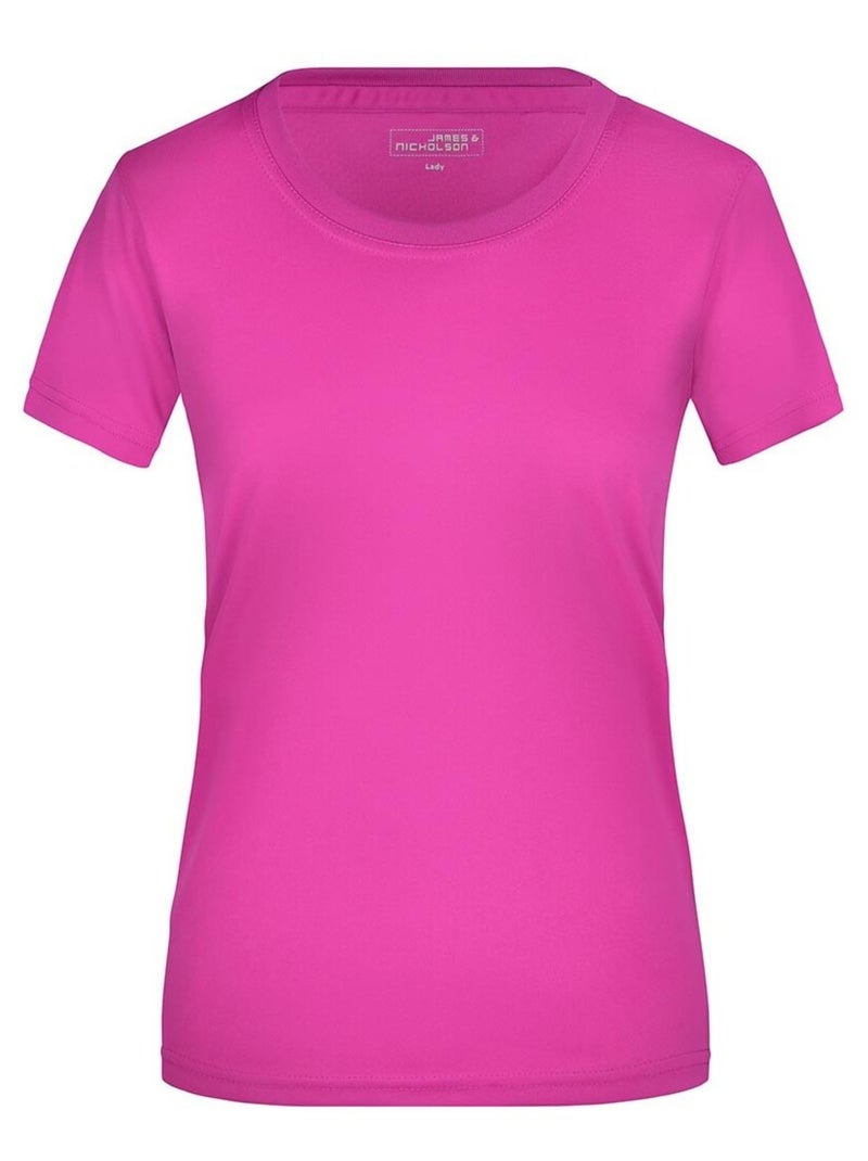James and Nicholson - T-shirt ACTIVE Rose - Kiabi