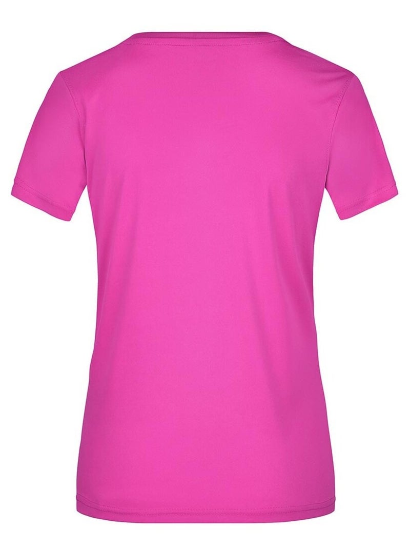 James and Nicholson - T-shirt ACTIVE Rose - Kiabi