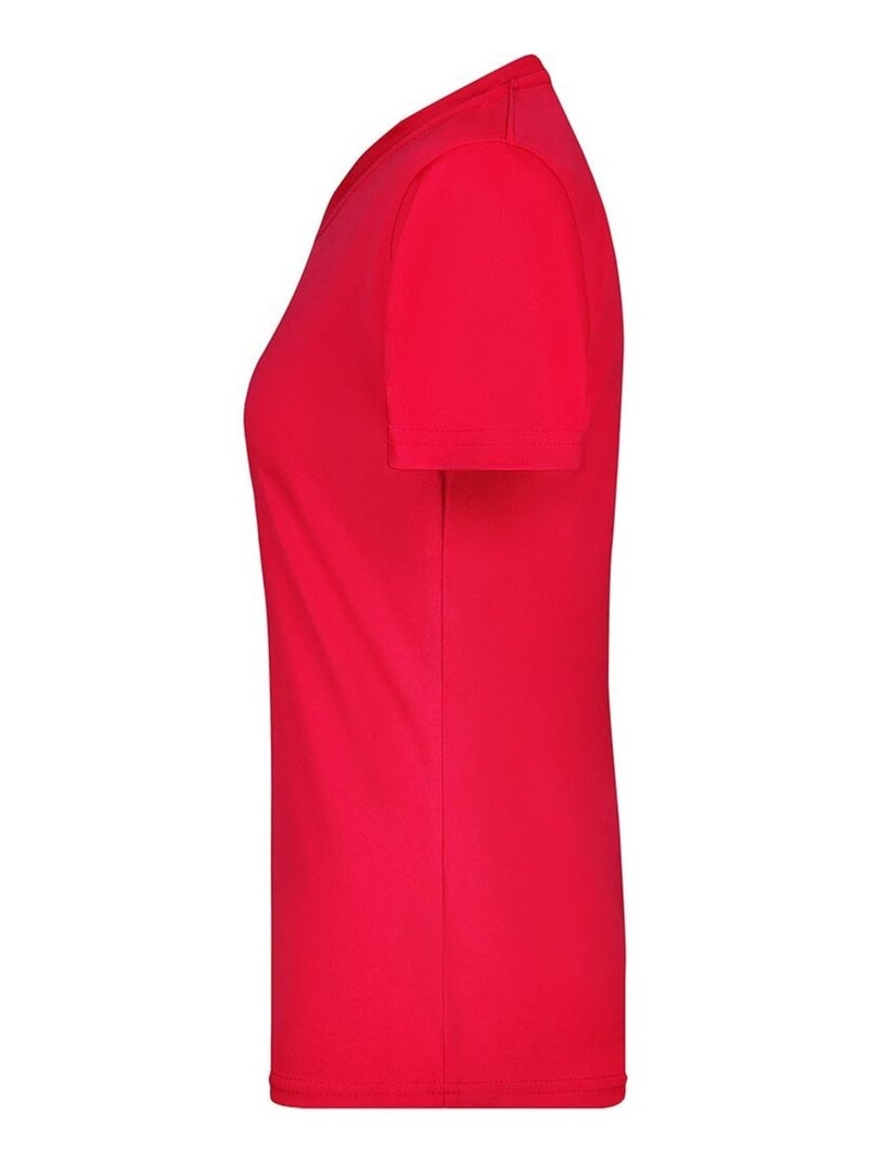 James and Nicholson - T-shirt ACTIVE Rouge - Kiabi