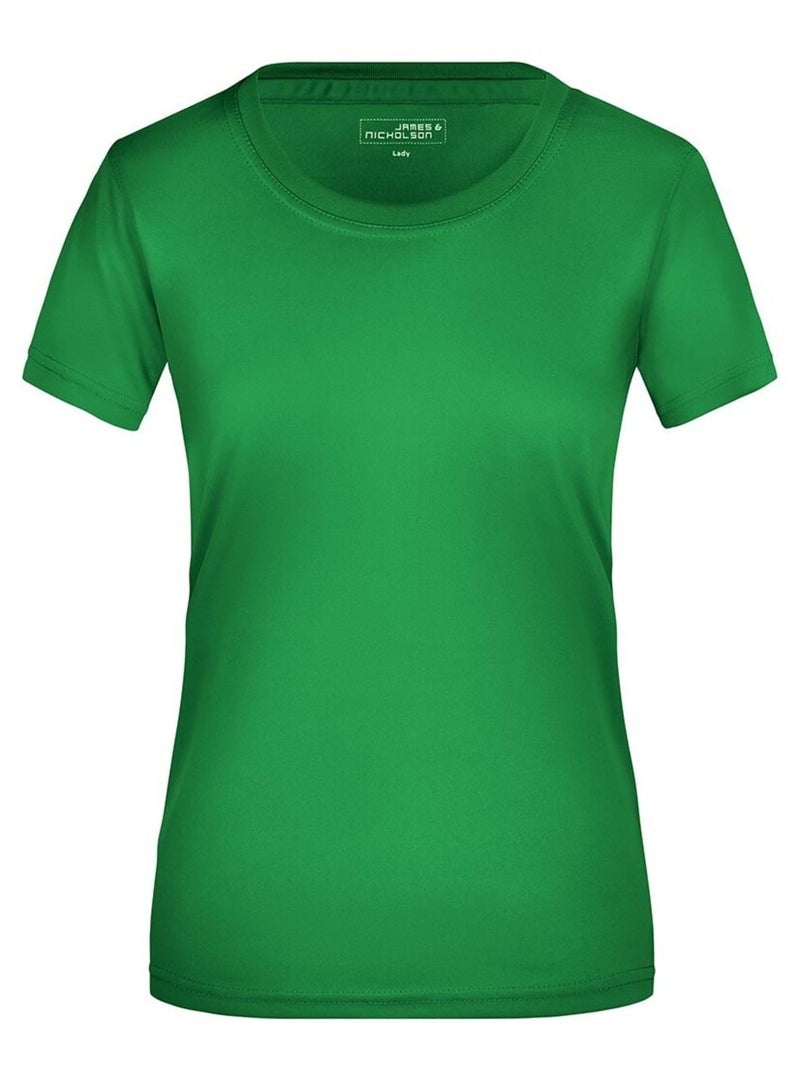 James and Nicholson - T-shirt ACTIVE Vert - Kiabi