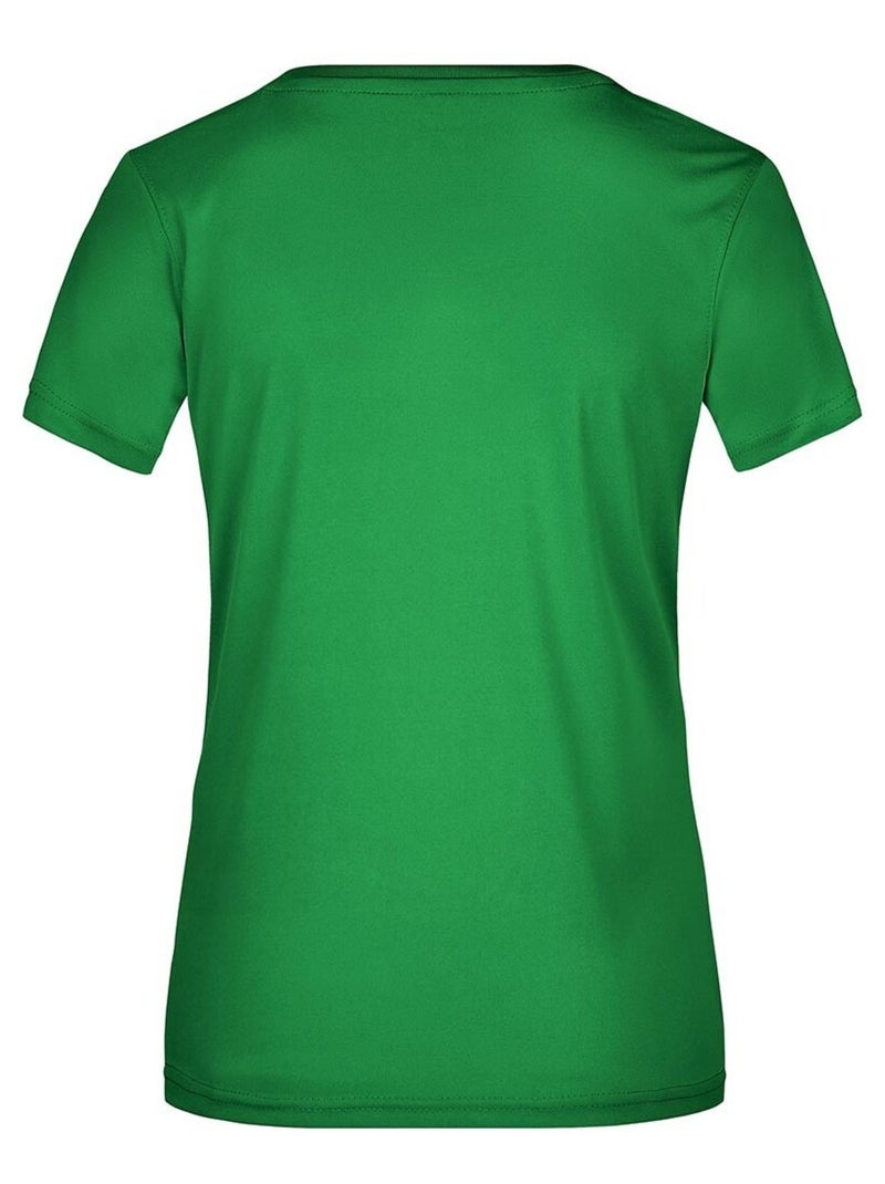 James and Nicholson - T-shirt ACTIVE Vert - Kiabi