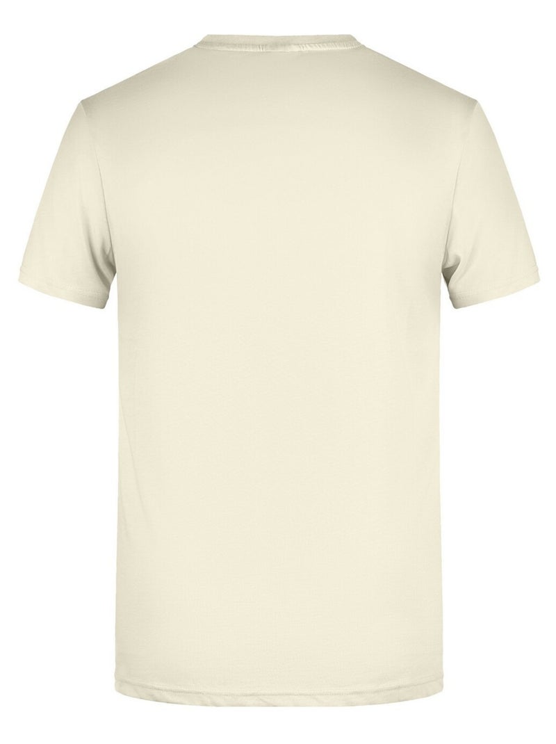 James and Nicholson - T-shirt BASIC Blanc nacré - Kiabi