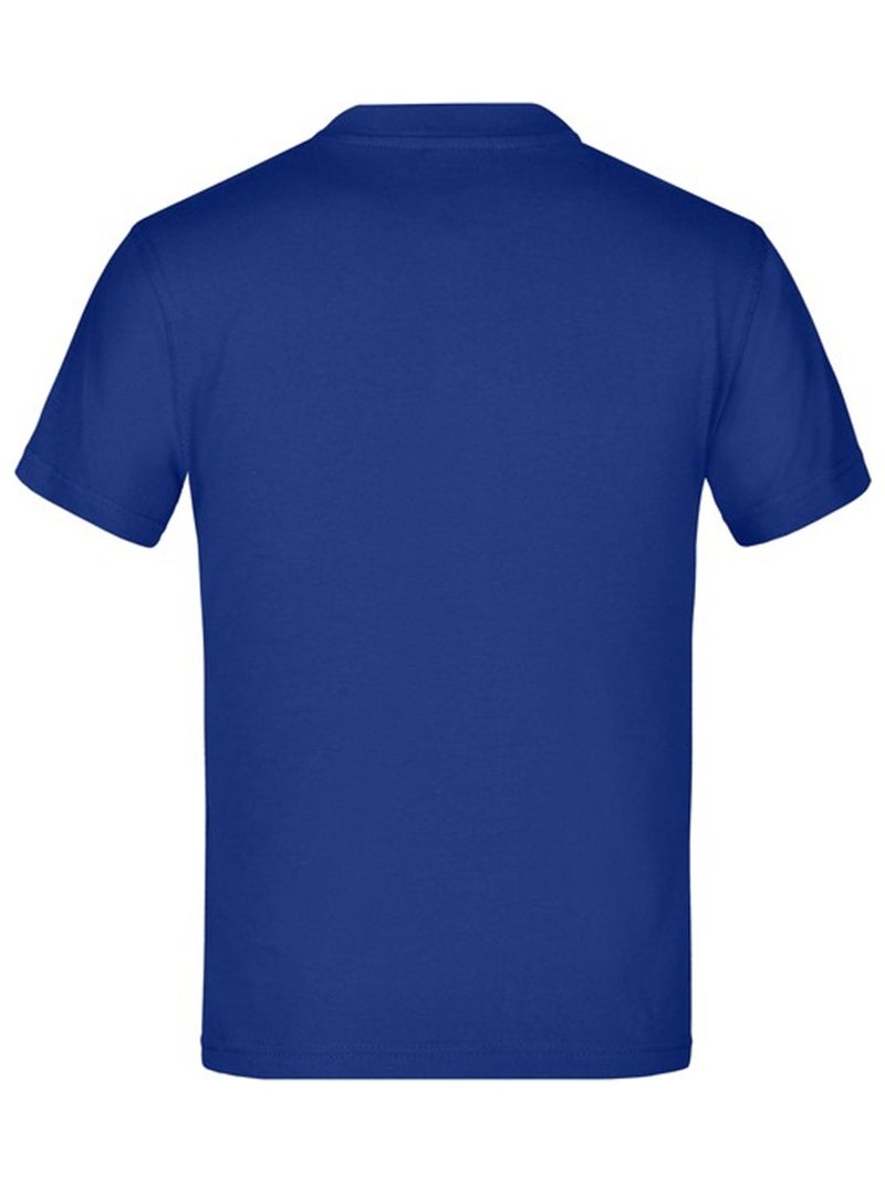 James and Nicholson - T-shirt BASIC Bleu anthracite - Kiabi