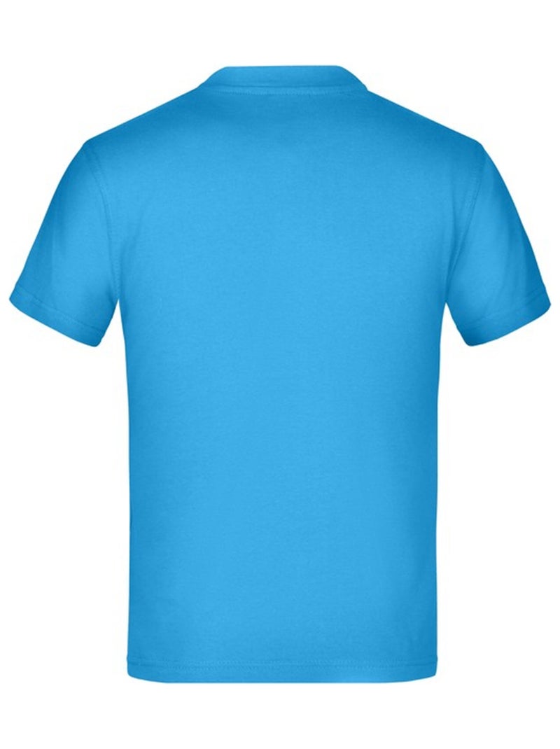 James and Nicholson - T-shirt BASIC Bleu anthracite - Kiabi