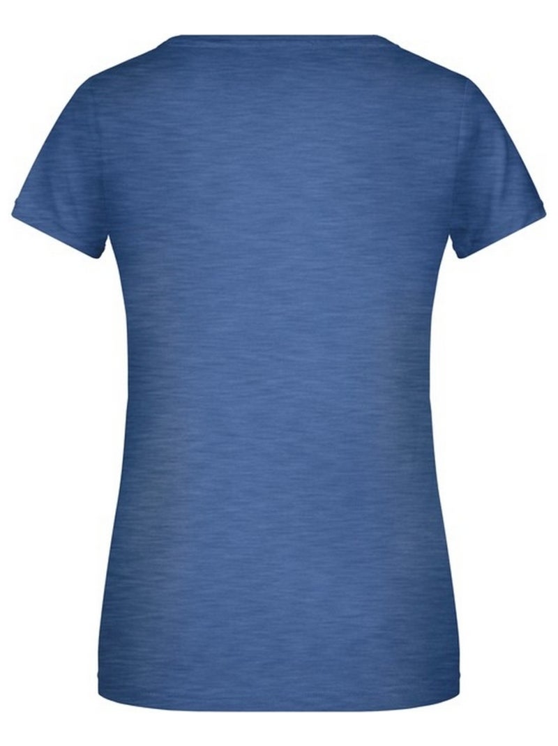 James and Nicholson - T-shirt BASIC Bleu azur - Kiabi